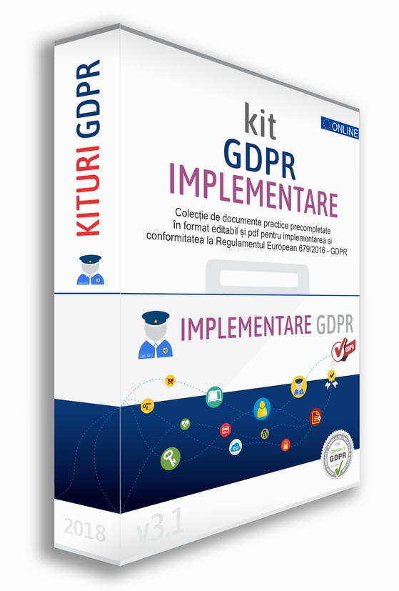 Detalii despre Kit Implementare GDPR Toolkit Documente GDPR